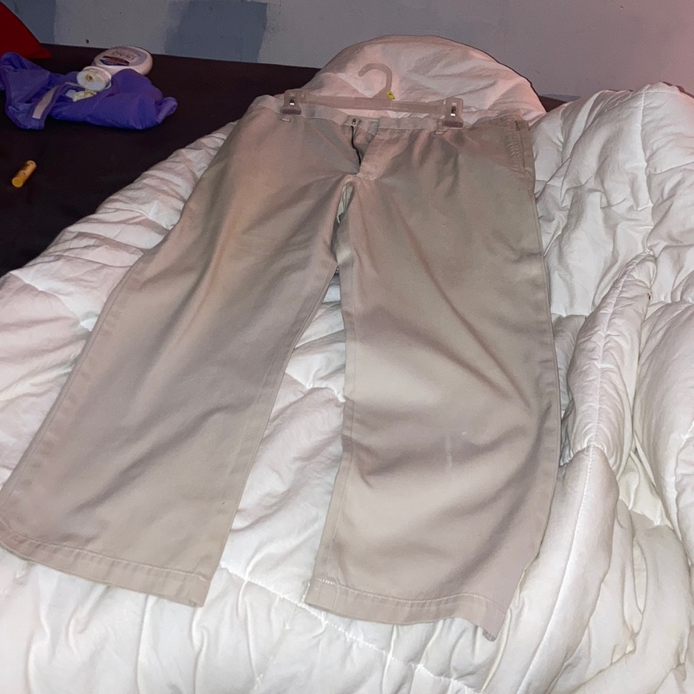 banana republic men’s khaki chino pants 33 w